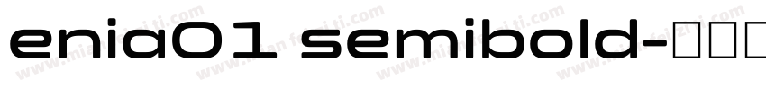 enia01 semibold字体转换